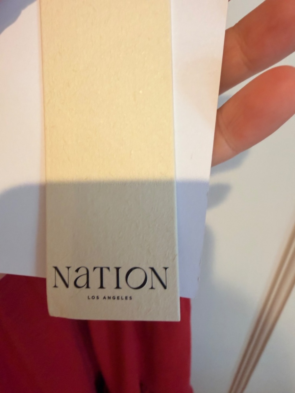 Nation Los Angeles NWT Penelope Cross Back Dress - Picture 14 of 15
